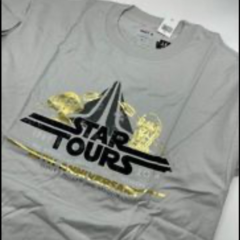 Star Tours 25th Anniversary Tee shirt Walt Disney World Disney Parks Shop XL